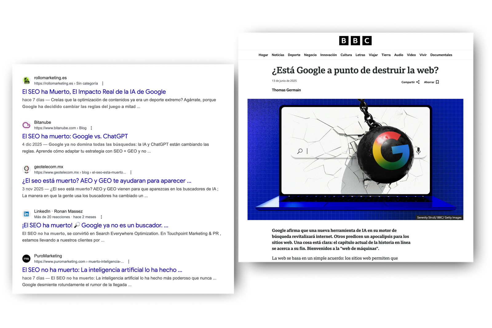 Comparativa de tráfico orgánico SEO versus publicidad pagada de Facebook y Google Ads